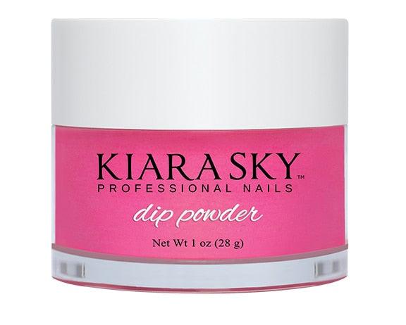 KIARA SKY DIP POWDER D453 BACK TO THE FUCHSIA - Angelina Nail Supply NYC