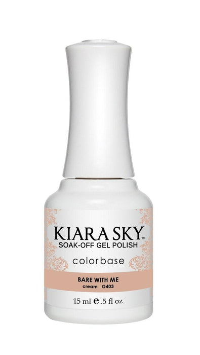 Kiara Sky Gel Color 403 Bare With Me - Angelina Nail Supply NYC