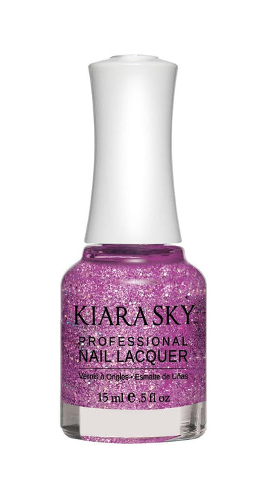 Kiara Sky Gel Color 430 Purple Spark - Angelina Nail Supply NYC