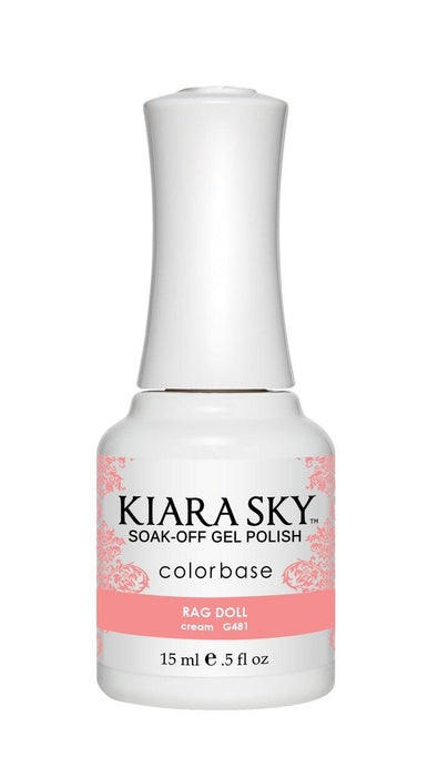 Kiara Sky Gel Color 481 Rag Doll - Angelina Nail Supply NYC