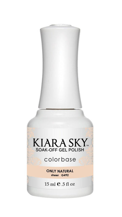 Kiara Sky Gel Color 492 Only Natural - Angelina Nail Supply NYC