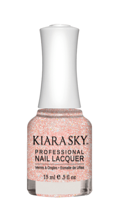 Kiara Sky Gel Color 496 Pinking Of Sparkle - Angelina Nail Supply NYC