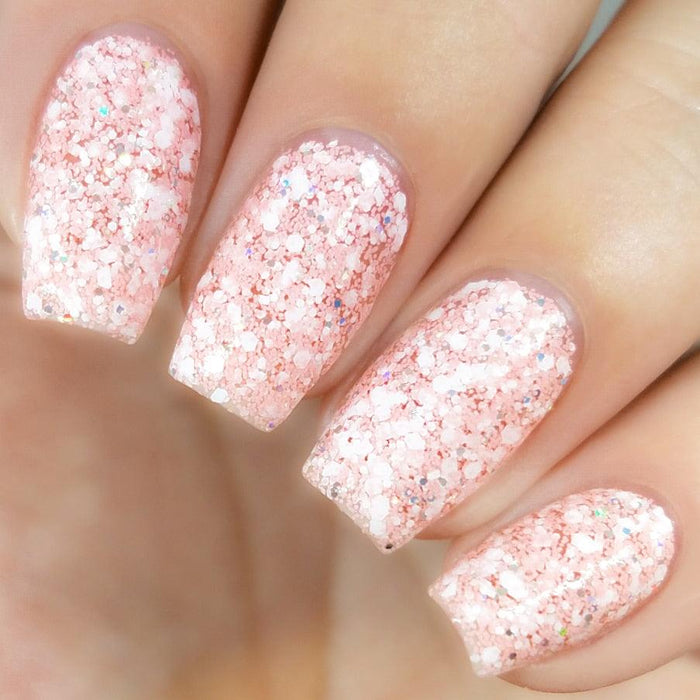 Kiara Sky Gel Color 496 Pinking Of Sparkle - Angelina Nail Supply NYC