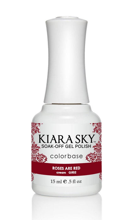 Kiara Sky Gel Color 502 Roses Are Red - Angelina Nail Supply NYC