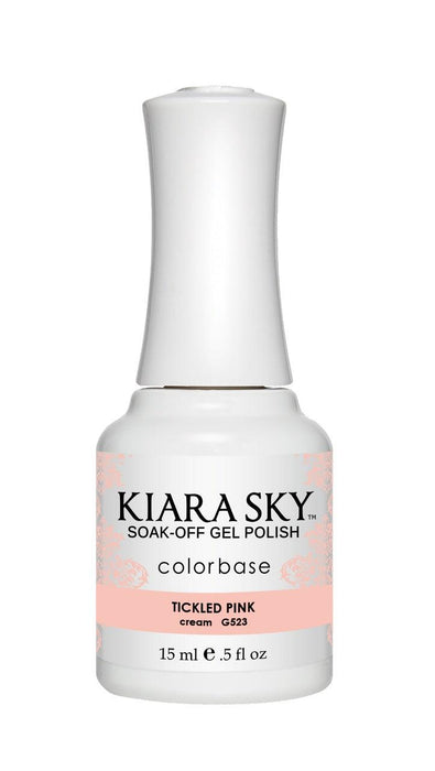 Kiara Sky Gel Color 523 Tickled Pink - Angelina Nail Supply NYC