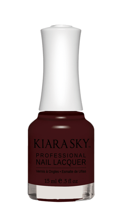 Kiara Sky Gel Color 545 Riyalistic Maroon - Angelina Nail Supply NYC