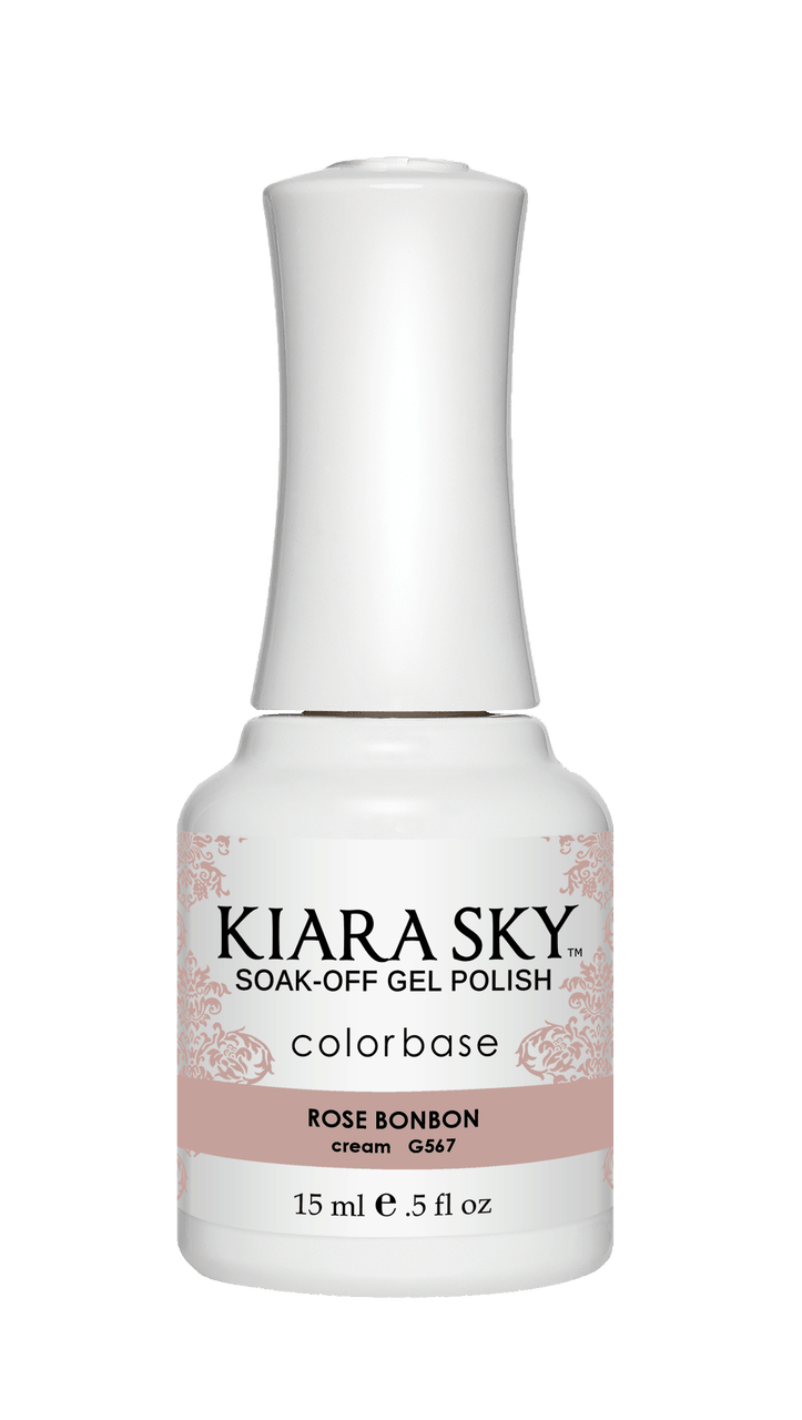 Kiara Sky Gel Color 567 Rose Bon Bon - Angelina Nail Supply NYC