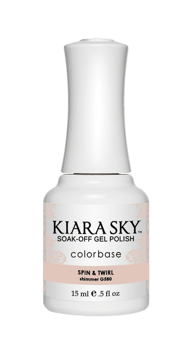 Kiara Sky Gel Color 580 Spin & Twirl - Angelina Nail Supply NYC