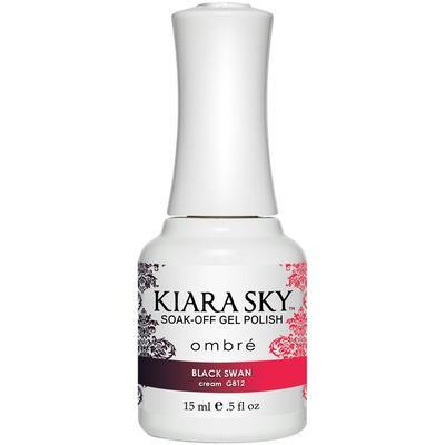 Kiara Sky Ombre G812 Black Swan - Angelina Nail Supply NYC