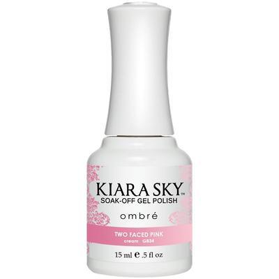 Kiara Sky Ombre G834 Two Faced Pink - Angelina Nail Supply NYC