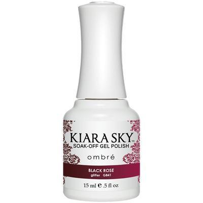 Kiara Sky Ombre G841 Black Rose - Angelina Nail Supply NYC