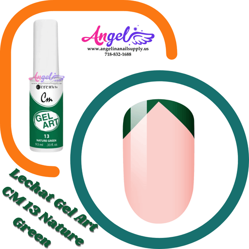 Lechat Gel Art CM 13 Nature Green - Angelina Nail Supply NYC