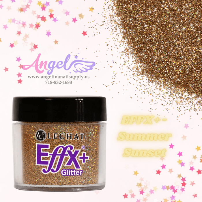 Lechat Glitter EFFX+-01 Summer Sunset - Angelina Nail Supply NYC