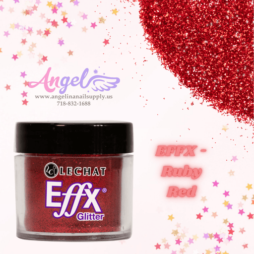 Lechat Glitter EFFX-09 Ruby Red - Angelina Nail Supply NYC