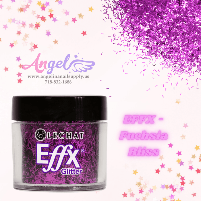 Lechat Glitter EFFX-46 Fuchsia Bliss - Angelina Nail Supply NYC