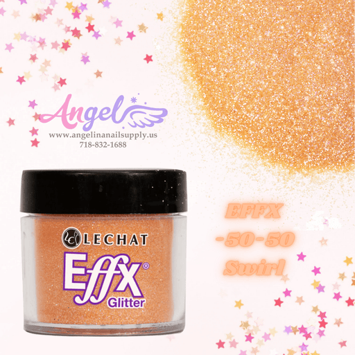 Lechat Glitter EFFX-58 50-50 Swirl - Angelina Nail Supply NYC