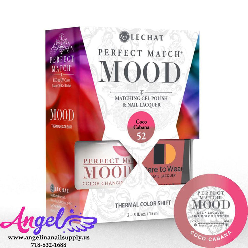 Lechat Mood Gel Duo 52 Coco Cabana - Angelina Nail Supply NYC