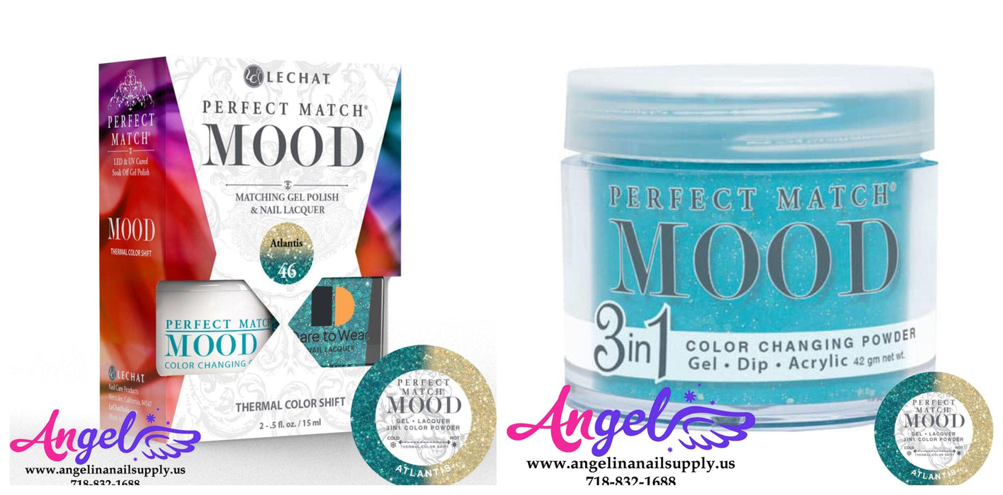 Lechat Perfect Match Mood 3in1 Combo 46 Atlantis - Angelina Nail Supply NYC