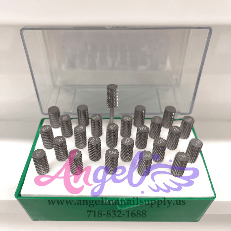 Nail Drill Bit - SM - 3/32 - Large Barrel - Angelina Nail Supply NYC