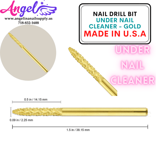 Nail Drill Bit - Under Nail Cleaner - Angelina Nail Supply NYC