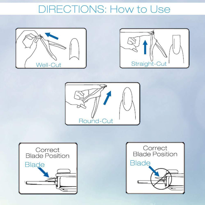 Nail Tip Cutter Mehaz (Silver) - Angelina Nail Supply NYC