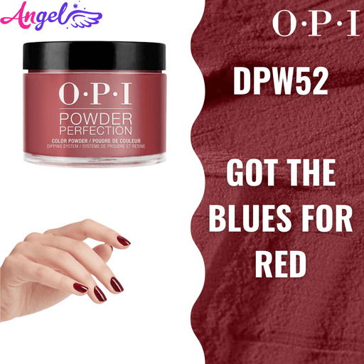 OPI Dip Powder DP W52 Got The Blues For Red - Angelina Nail Supply NYC