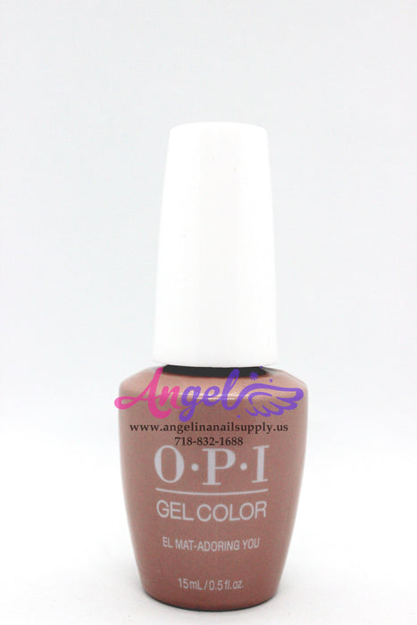 OPI Gel Color GC N78 EL MAT-ADORING YOU - Angelina Nail Supply NYC