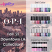 OPI Gel Colors - Downtown LA Collection 12 Colors | Fall 2021 - Angelina Nail Supply NYC