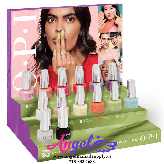 OPI Infinite Shine - Me Myself and OPI Collection 12 Colors & 1 Base Coat 1 Top Coat | Spring 2023 - Angelina Nail Supply NYC