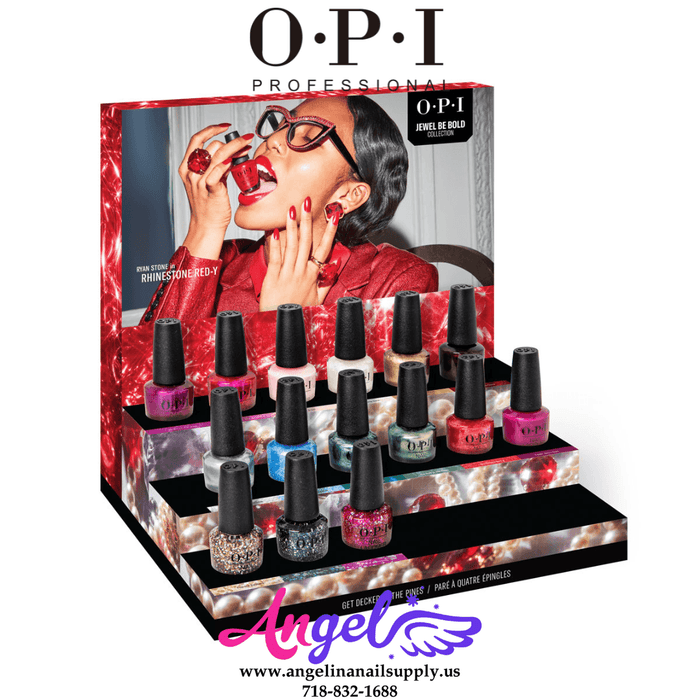 OPI Nail Lacquer - Jewel Be Bold Collection 15 Colors | Holiday 2022 - Angelina Nail Supply NYC
