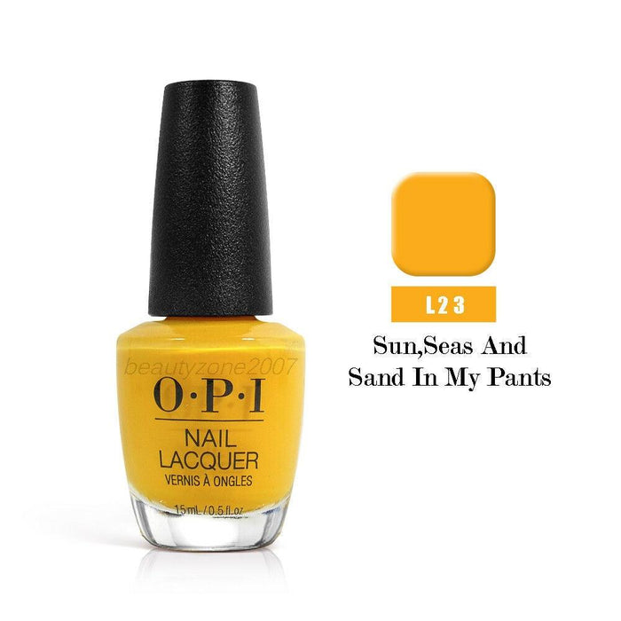 OPI Nail Lacquer NL L23 SUN, SEA AND SAND IN MY PANTS - Angelina Nail Supply NYC