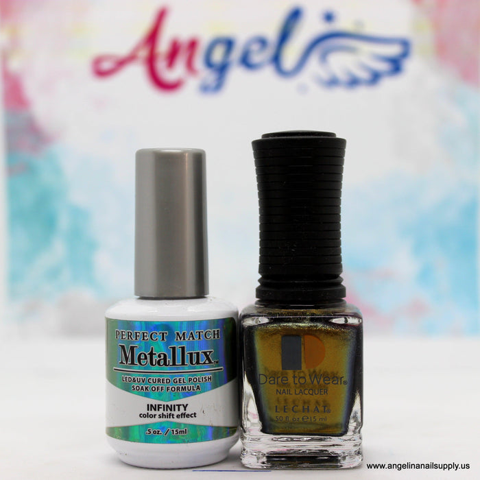 Perfect Match Gel Dou Metallux MLMS 01 IFINITY - Angelina Nail Supply NYC