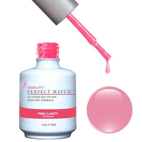 Perfect Match Gel Duo PMS 054 PINK CLARITY - Angelina Nail Supply NYC