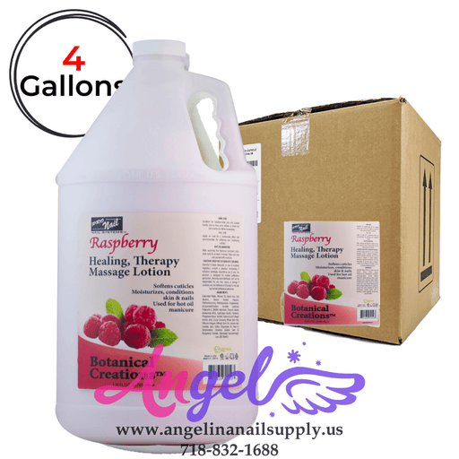 ProNail Lotion - Raspberry (Box/4gal) - Angelina Nail Supply NYC