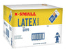 Safety Zone Glove | Latex Gloves (Case/10boxes)| X-Small Size - Angelina Nail Supply NYC