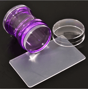 Silicon Stamper & Scraper Set - Angelina Nail Supply NYC