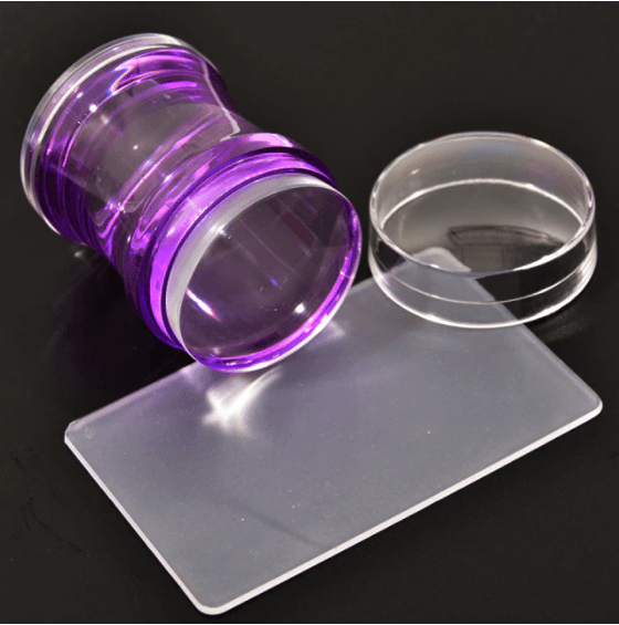 Silicon Stamper & Scraper Set - Angelina Nail Supply NYC