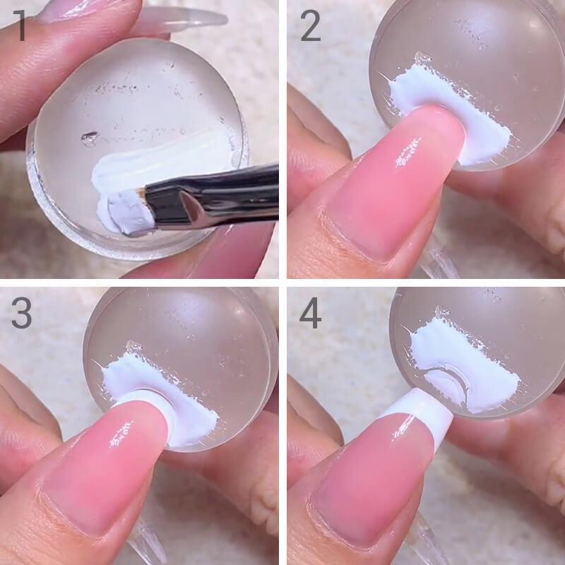 Silicon Stamper & Scraper Set - Angelina Nail Supply NYC