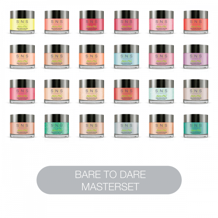 SNS Dip Powder Bare to Dare Master Set - Angelina Nail Supply NYC