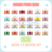 SNS Dip Powder Basic 1+1 Master Set - Angelina Nail Supply NYC