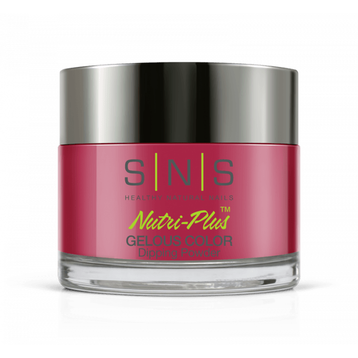 SNS Dip Powder BOS07 Ripe Red Berry - Angelina Nail Supply NYC