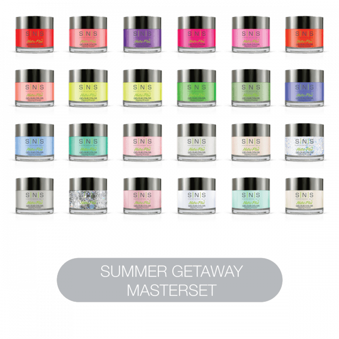 SNS Dip Powder Summer Getaway Master Set - Angelina Nail Supply NYC