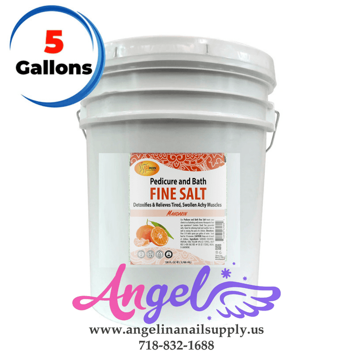 Spa Redi Pedi Bath Fine Salt (1 gal & 5 gal) - Angelina Nail Supply NYC