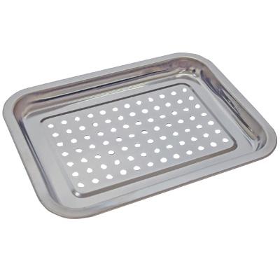 Sterilizer Metal Tray 10 1/2" x 7 3/4" FSC839 - Angelina Nail Supply NYC