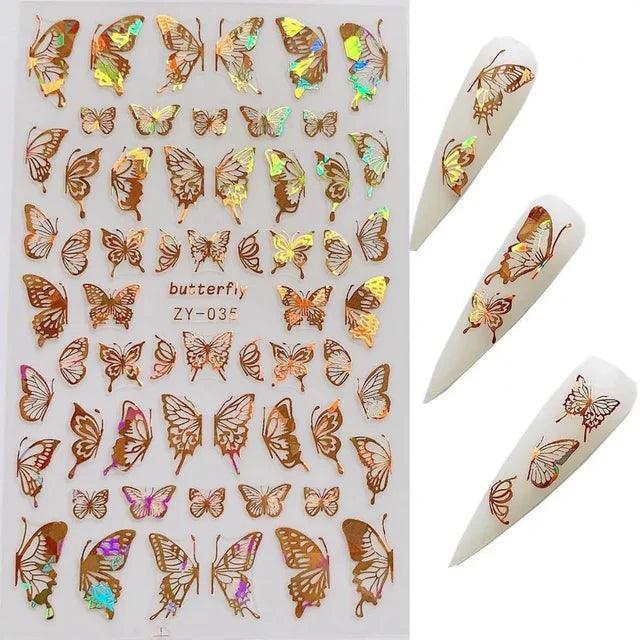 Sticker Butterfly - Angelina Nail Supply NYC