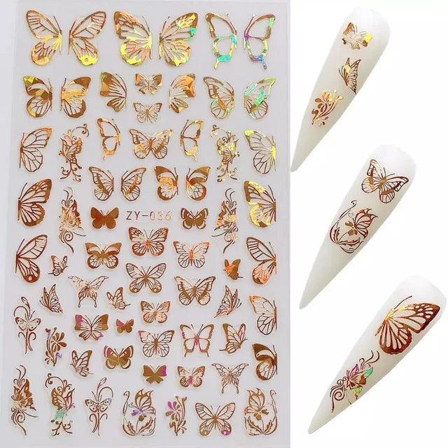 Sticker Butterfly - Angelina Nail Supply NYC