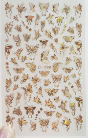 Sticker Butterfly - Angelina Nail Supply NYC