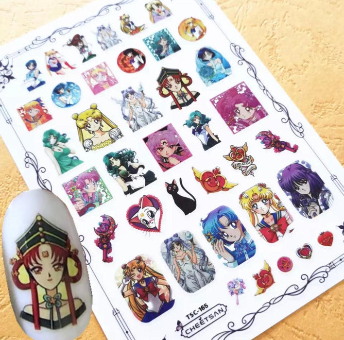 Sticker Cartoon - 2 - Angelina Nail Supply NYC