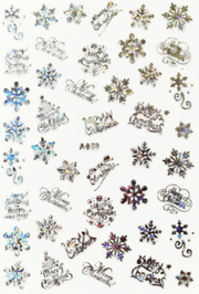 Sticker Christmas - Angelina Nail Supply NYC