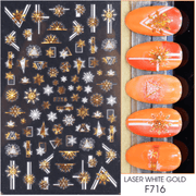 Sticker Christmas - Angelina Nail Supply NYC